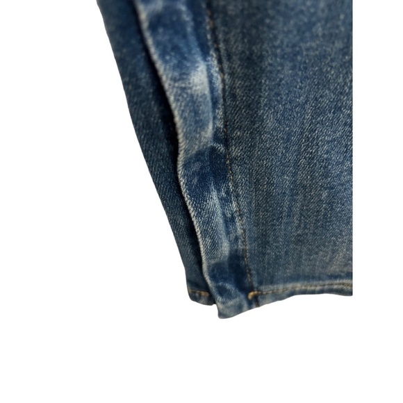 Anthropologie Pilcro Letterpress High-Rise Denim Skinny Jeans Zip Ankle Size 25 - Picture 5 of 7